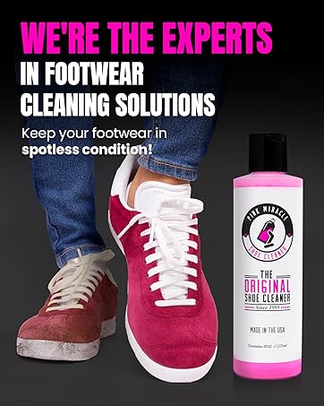 Pink Miracle Shoe Cleaner Kit with Adidas