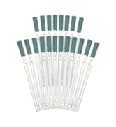 20 Pcs Flannel Crevice Brushes, Disposable Gap Cleaner for Fridge,Window Track, Keyboar...
