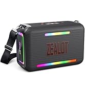 ZEALOT 120W Bluetooth Speaker, Wireless Speakers IPX6 Waterproof Loud Bluetooth Subwoofer Speaker...