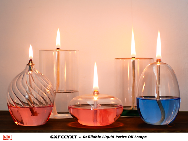 threaded oil candles