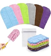 Clean Beastie 6 PCS New Fleece Reusable Duster Refills for Swiffer | 360 Cleaning | Effectively T...