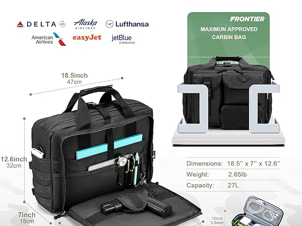 Stypos Tactical Messenger Bag