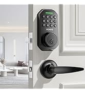 VCHOO Keyless Entry Door Lock Set Smart Locks for Front Door Keypad Door Lock with Handle Auto Lo...