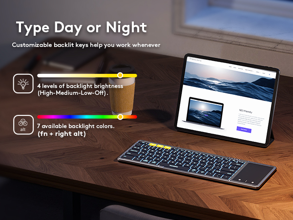FULL SIZE foldable keyboard