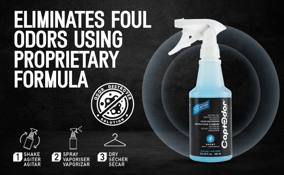 clothing outdoors control odorless neutralizer athletic captodor eliminadora de olores deodorizer