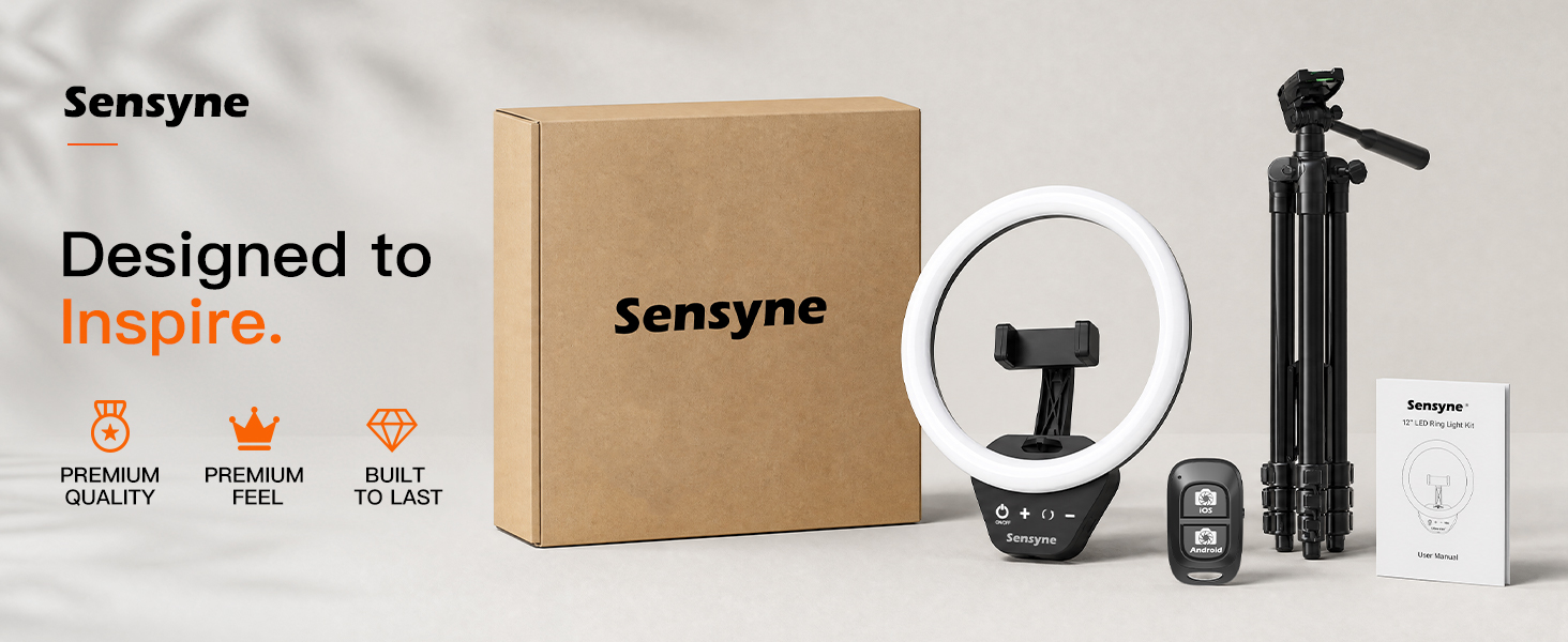 Sensyne Ring Light with Stand