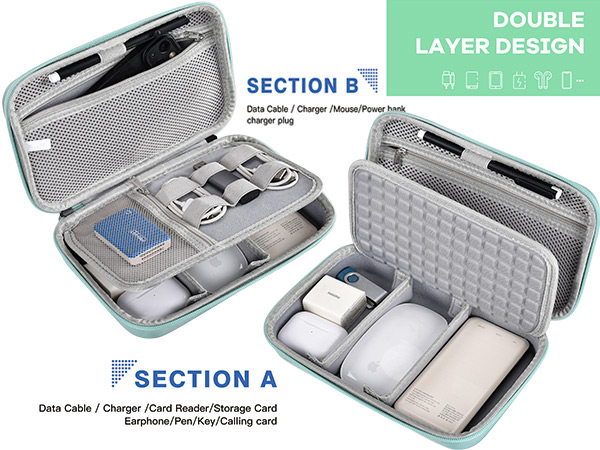 Double Layers All-in-One Storage Bag