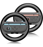 Steering Wheels for Nintendo Switch 2 (2025) Mario Kart World & 8 Deluxe Racing Games, 2 Pack Rac...