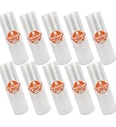 NEXCOVER 18 Inch Stretch Wrap - 1500 Feet | 60 Gauge, 10 Roll Clear Plastic Self-adhering Stretch...