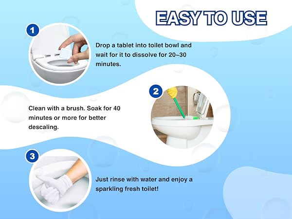 TOILET BOWL CLEANER TABLETS