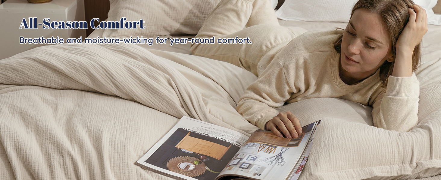 100% cotton comforter