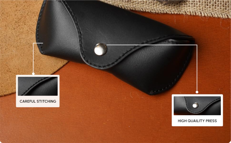 Glassess Leather Cover