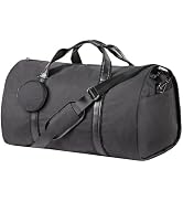 Zilink Convertible Garment Bag with Shoulder Strap Carry on Suit Travel Duffel Bag - 2 in 1 Hangi...