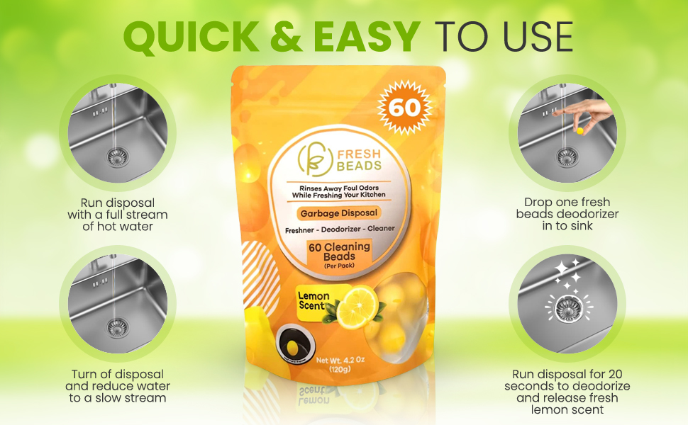 Garbage Disposal Cleaner