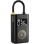 Fanttik X9 Pro Portable Tire Inflator for Compact Car, 1Min Fast Inflate Electric Bike Pump with ...