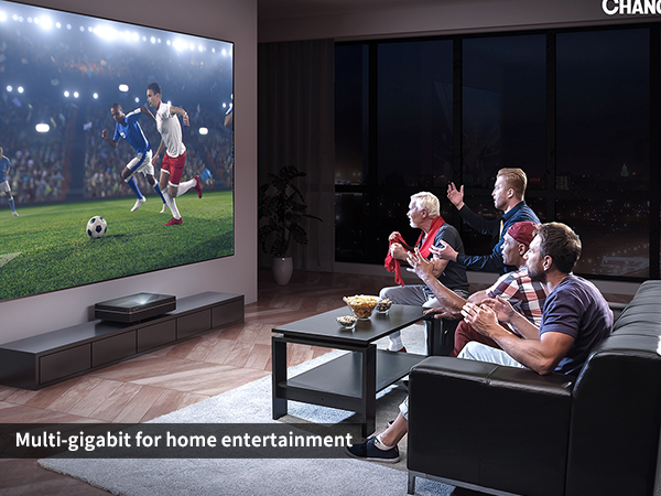 Multi-gigabit for home entertainment