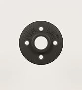 pamo black flange on beige background
