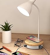 desk lamp with wireless charger