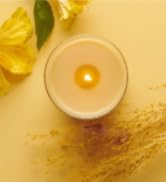 yellow candle