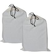 GONGKANGYUAN 2 Pack Shoe Bags for Travel Flannel Single Shoe Pouch with Drawstring for Men Women ...