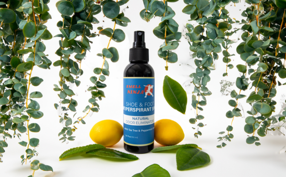 spray eucalyptus foot odor eliminator for shoes shoe freshener stinky feet lemongrass peppermint