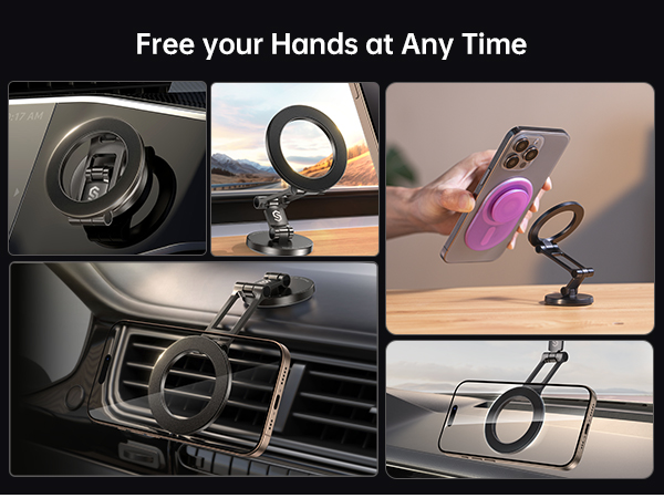 Free up your hands.
