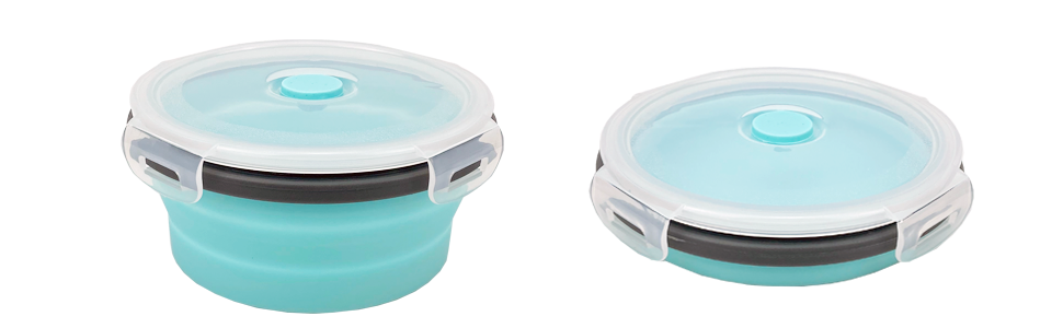 collapsible lunch box