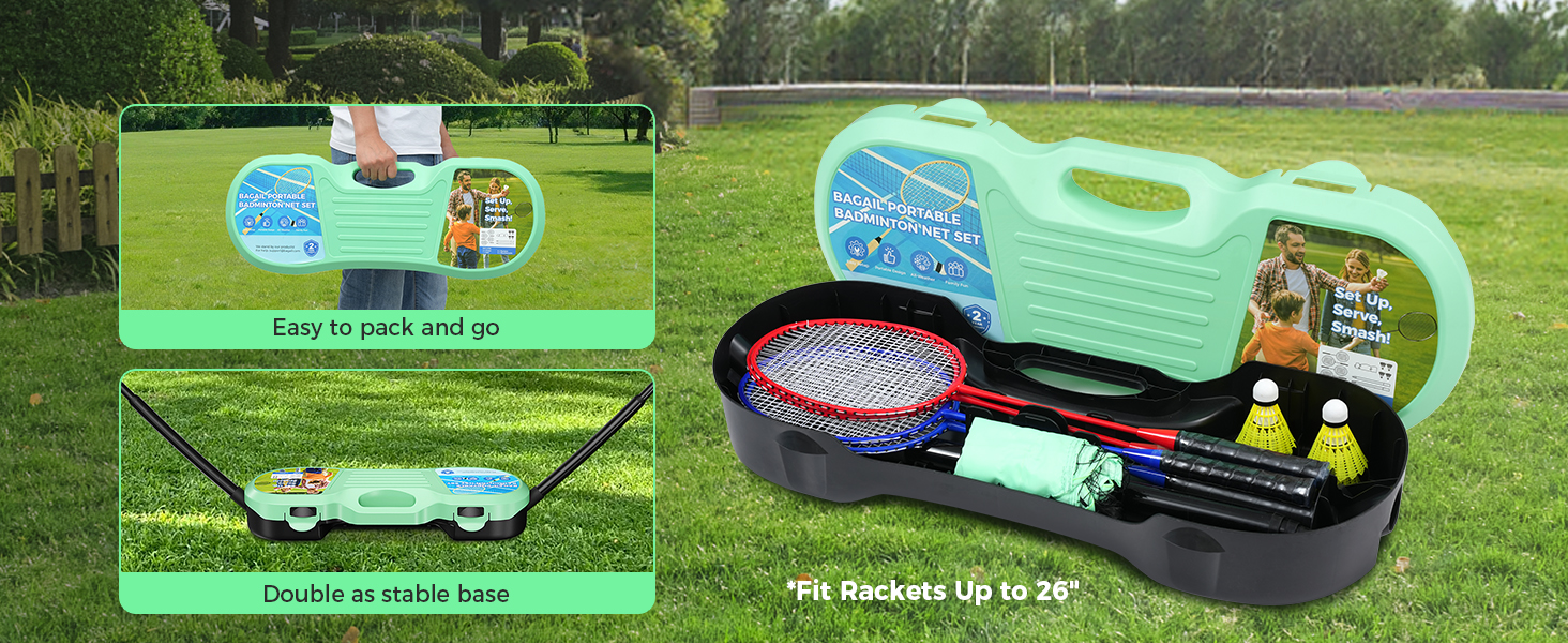 badminton set badminton sets for backyards portable badminton net sets bad mittens set