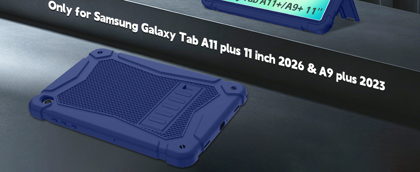 Shockproof Case for Samsung galaxy tab a11 plus and a9 plus 11 inch with kickstand
