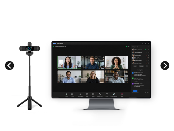 1080p usb webcam for team meetings