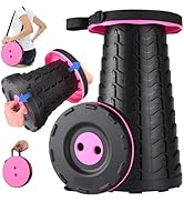 Fishboy Upgraded Collapsible Stool for Adults,Portable Retractable Folding Telescoping Foldable C...