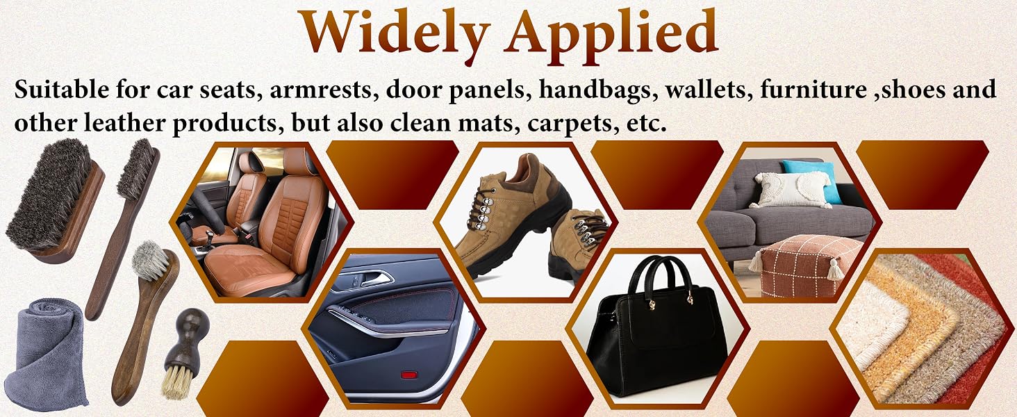 Leather Brush Car Detailing