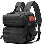 ONE WVW PIN Mini Tactical Backpack for Men and Women, 9L Small Molle Backpack for Woman Military ...