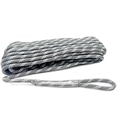 Heavy Duty Polyester Double Braided Rope, Arborist Rigging, Tree Work, Halyard, Sailing, 2200lbs ...