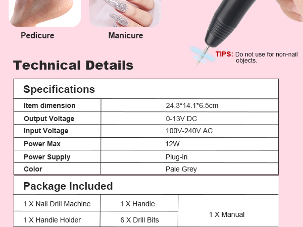 Electric Nails File