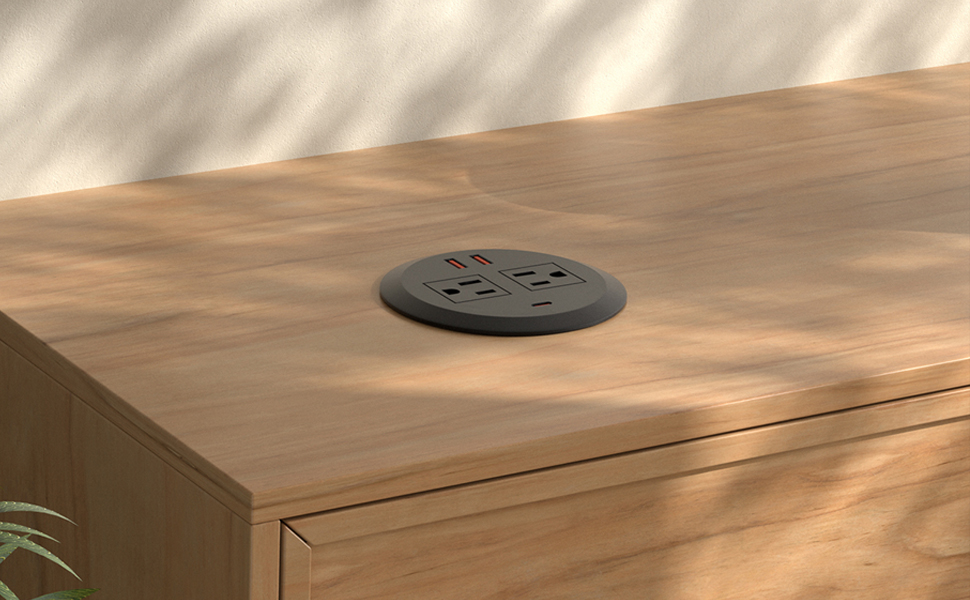 recessed outlet