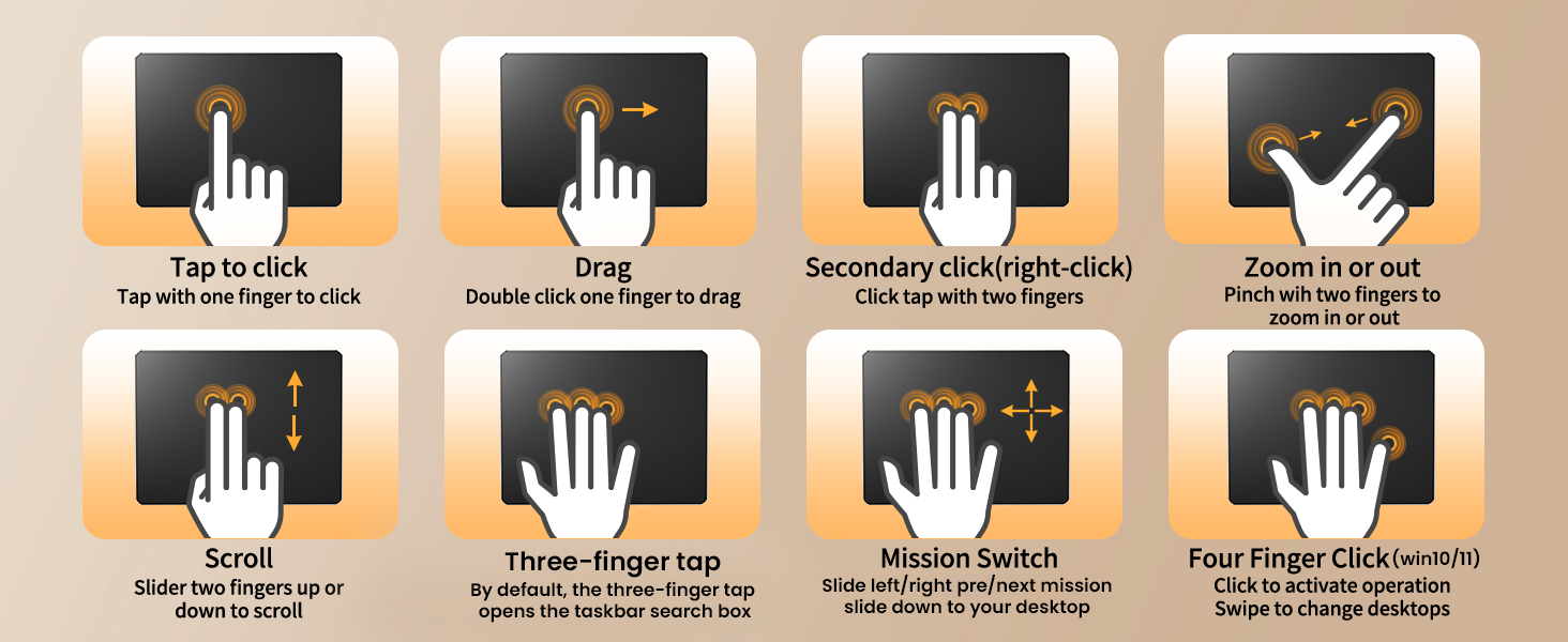 Bluetooth Trackpad for Windows 10/11