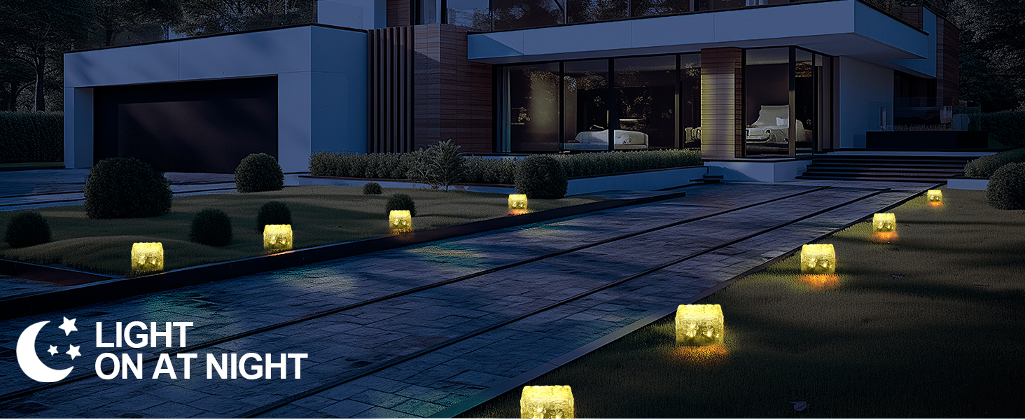 Solar Brick Lights