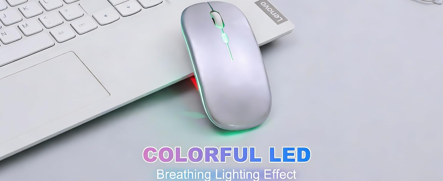 AZTZATZ Wireless Bluetooth Mouse Rechargeable