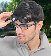Wraparound Fitover Glasses Polarized Wear Over Sunglasses