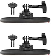 Forevercam Flexible Adhesive Helmet Mount for GoPro Hero 13/12/11/10/9/8 Insta360 X4 X3 X2 RSDJI ...