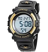 YFWOOD Kids Digital Watch Waterproof Outdoor Watches Children Casual Electronic Analog Quartz Wri...