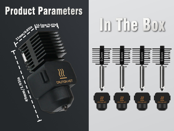 Bambu Lab A1 Hardened Steel Nozzle