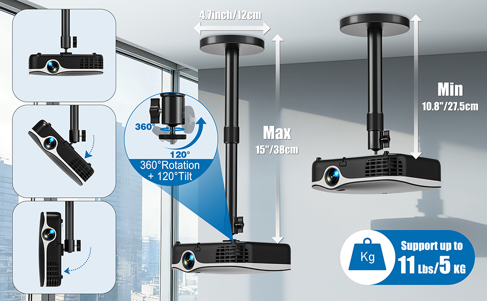 ceiling mount for projector