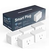DAYBETTER Smart Plug Mini 15A, Smart Home WiFi Outlet Compatible with Alexa & Google Home, App Re...