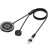 Wireless Charger for Samsung 2 in 1 Magnetic Wireless Charging Pad for Samsung Galaxy Watch8 Clas...