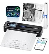 Phomemo Upgraded Portable Printer with Touchscreen, M832D Bluetooth Wireless Thermal Inkless Prin...