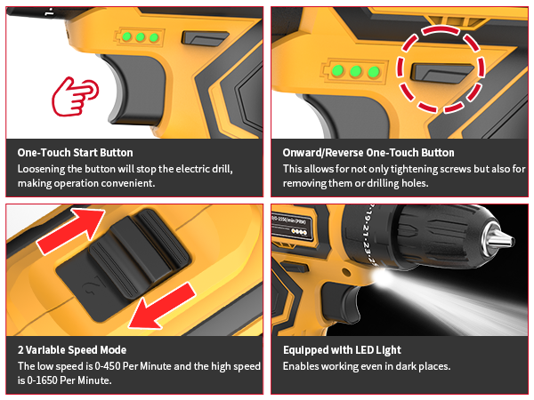 cordless drill with battery and charger