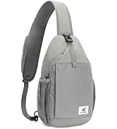 SKYSPER Sling Bag RFID Cross Body Bag Recycled Crossbody Backpack Travel Daypack