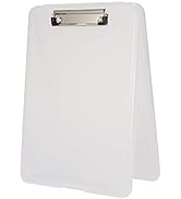 Hongri Plastic Clipboard with Storage, Open Nursing Clipboard Foldable Storage for Nurses, Lawyer...